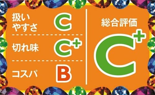4位: 【C+評価】刃先のカーブが特徴だけど扱いやすさも切れ味も普通 イメージ2