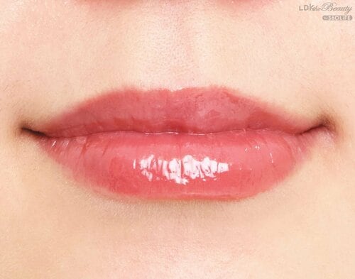 発色に差はあるもののどの唇にもなじんだ リップグロスおすすめ イメージ3