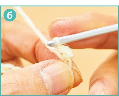 「細編み」の編み方 イメージ6