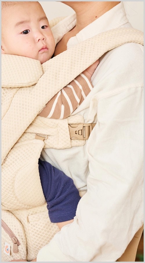 負担を感じないバランスのよさ！ 抱っこ紐おすすめ イメージ