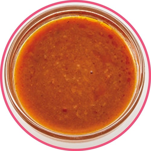 まぜ麺の素おすすめ エバラ食品 プチッとうどんプラス 具入り汁なし担々麺 イメージ3