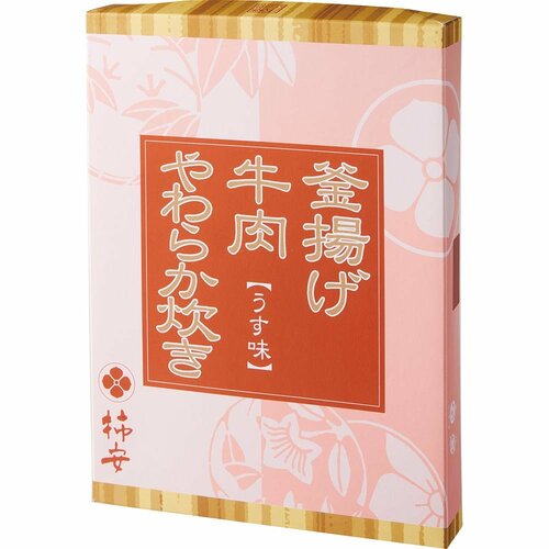 7位：柿安「料亭しぐれ煮 釜揚げ牛肉 やわらか炊き【うす味】」 イメージ