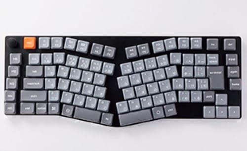使い勝手：逆ハの字配列されたキー エルゴノミクスキーボードおすすめ イメージ2