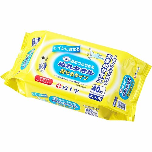 厚手で丈夫な大判タイプ 大人用おしりふきおすすめ イメージ