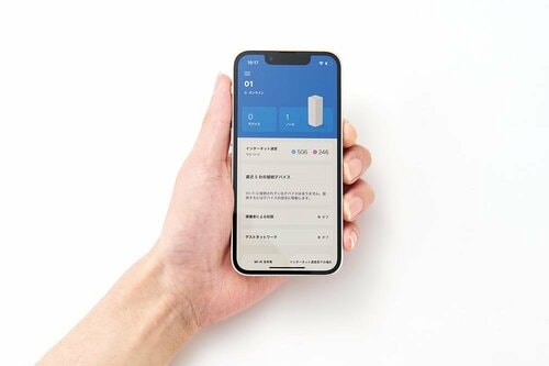 ポイント3：専用アプリでセットアップ イメージ