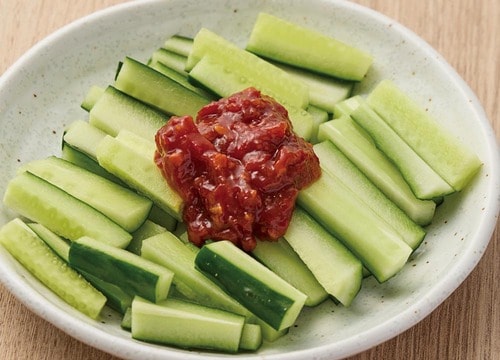 POINT1：切ってのせるだけで「もうひと皿」がスグにできちゃう ご飯のお供おすすめ イメージ