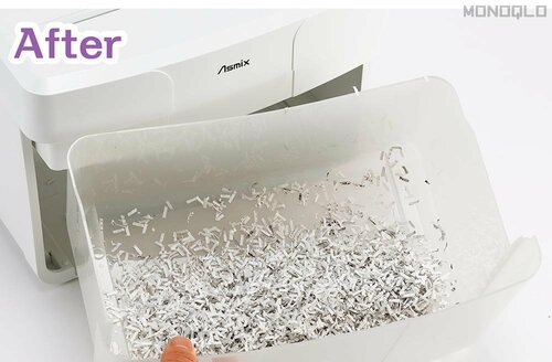 湿らせすぎないのがポイント 家庭用シュレッダーおすすめ イメージ