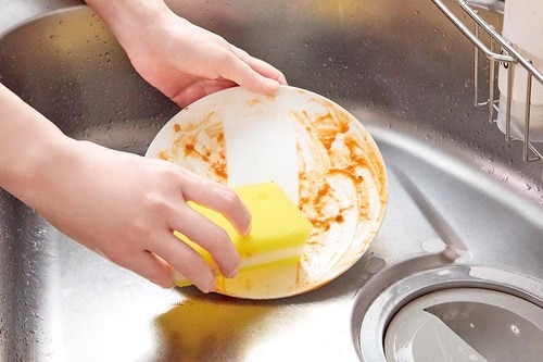 汚れ落ち:汚れを根こそぎぬぐった キッチンスポンジおすすめ イメージ4