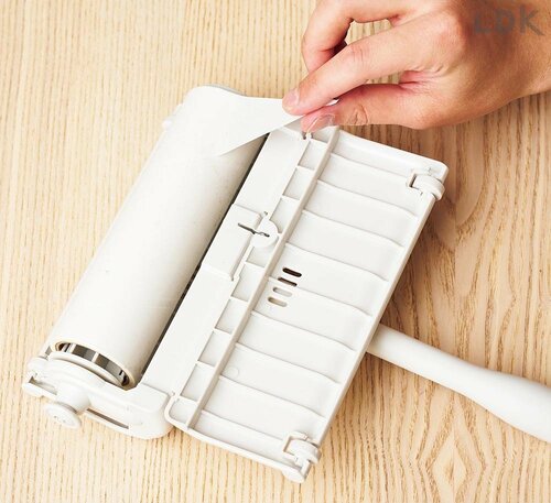 ケース一体型のため、しまう手間がない イメージ