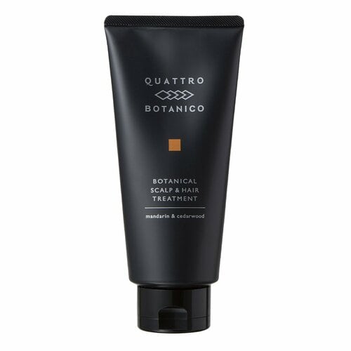 クワトロボタニコ「ボタニカル スカルプ&ヘア シャンプー/トリートメント」おすすめ クワトロボタニコ ボタニカル スカルプ& ヘアトリートメント (マンダリン&シダーウッドの香り) イメージ1