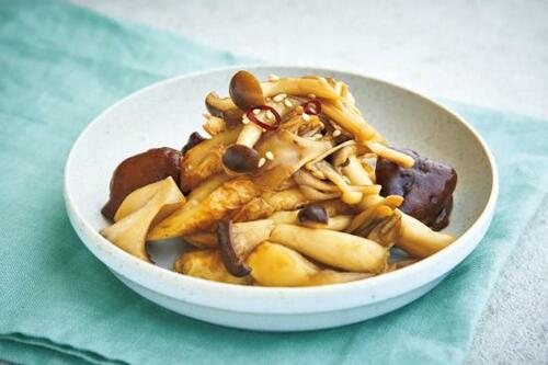 おすすめレシピ2：照り焼ききのこ イメージ