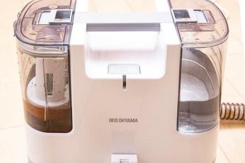 水と空気の力で汚れを吸い取る イメージ