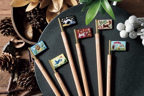 メモを取るのが楽しくなるキュートなフラッグペン イメージ