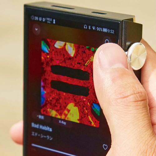 機能も充実ボリュームダイヤルは便利 DAPおすすめ イメージ