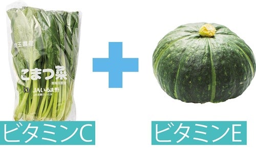 A.ビタミンCとセットで!