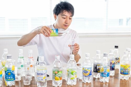 テスト1:おいしさ レモンフレーバー炭酸水おすすめ イメージ