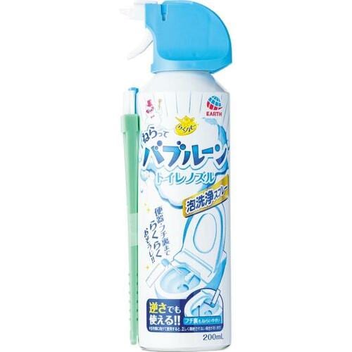 アース製薬「らくハピ ねらってバブルーン トイレノズル」 イメージ