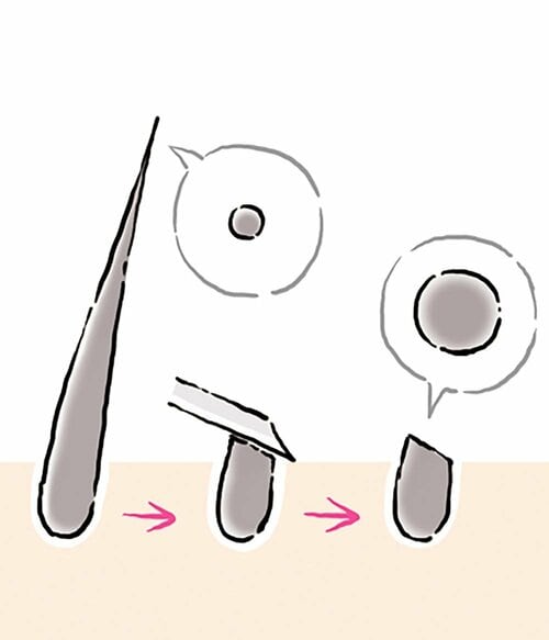 A.目の錯覚です イメージ