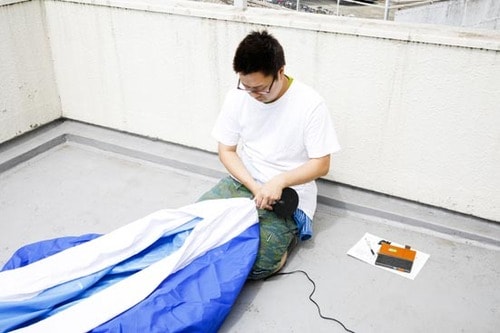 ファミリーで楽しめる広さ！腰まで支えるクッション壁 イメージ6