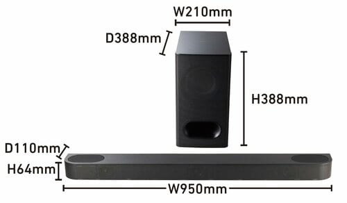 動画の音質は高レベル。音楽との相性はイマイチ サウンドバーおすすめ イメージ