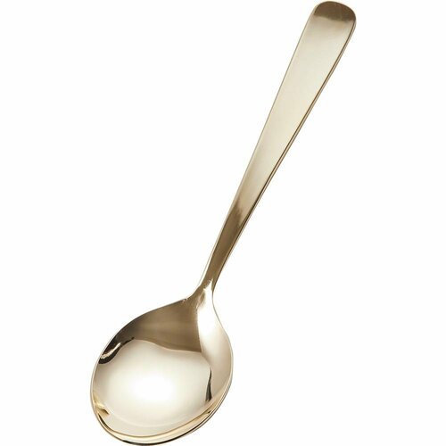 高見えで気分がアガる「金メッキ デザートスプーン」 イメージ