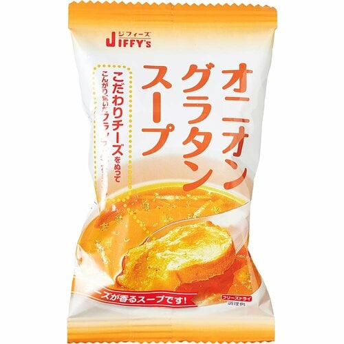 インスタントスープおすすめ 日本ジフィー食品 オニオングラタンスープ イメージ1
