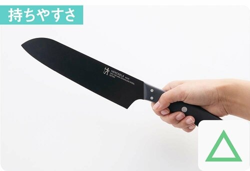 使いやすさ：△ 三徳包丁おすすめ イメージ