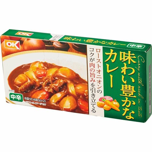 オーケー 味わい豊かなカレー中辛 イメージ1