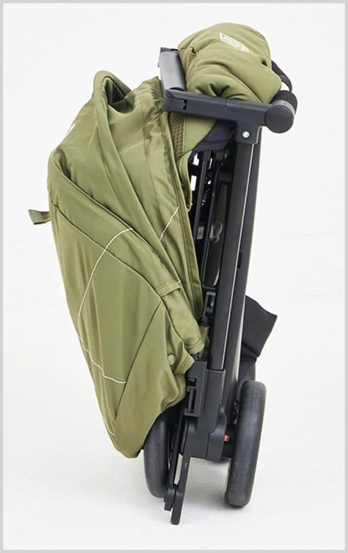 収納性：未使用時の収納のしやすさはどうか B型ベビーカーおすすめ イメージ2