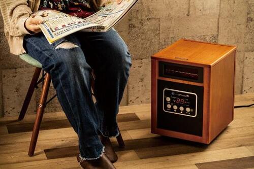 冬場の一人晩酌に最適 遠赤外線ヒーターで脚元ぬくぬく イメージ2