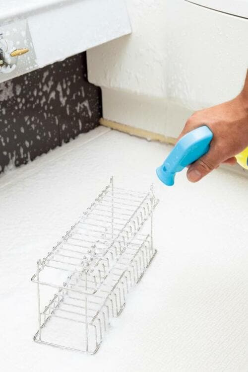 ラック&シャンプーなど バスアイテムも擦らずスッキリ! イメージ