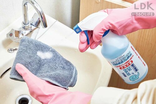 こんな活用法も:洗面所の鏡裏棚などの複合汚れに おすすめ掃除洗剤おすすめ イメージ2