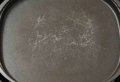 こびりついていた茶色のコゲが取れて 本来の鉄板が見えるまでになりました イメージ2