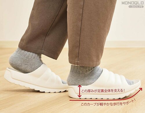刺激もクッション性も歩行サポート力も満点評価! リカバリーサンダルおすすめ イメージ