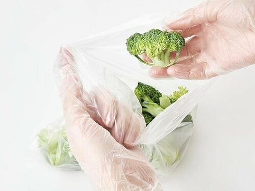 料理にも使う袋なら「高密度ポリエチレン製」 キッチンポリ袋おすすめ イメージ