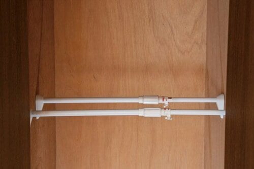 [おまけ]デッドスペースに棚を作る突っ張り棚 突っ張り棒おすすめ イメージ