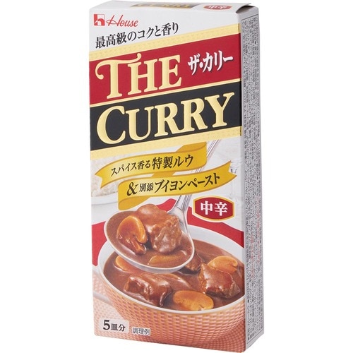 カレールーおすすめ ハウス食品 ザ・カリー 中辛 イメージ1