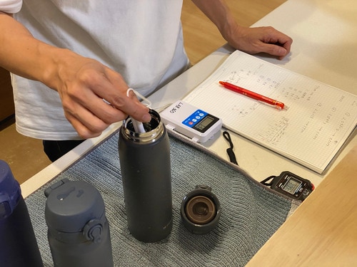 保温性能も保冷性能もバッチリでした ワンタッチボトルおすすめ イメージ