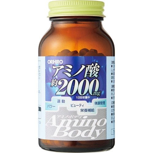 アミノ酸サプリおすすめ オリヒロ アミノボディ粒 イメージ