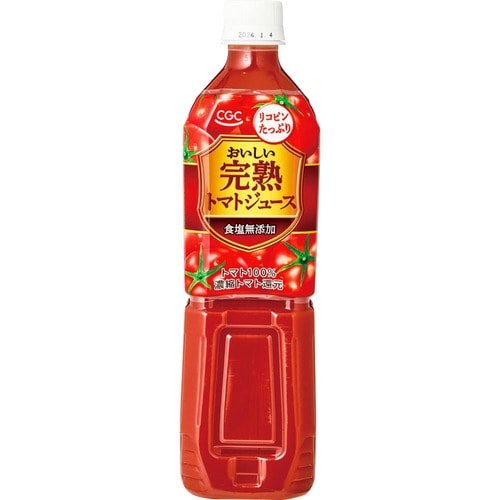 トマトジュースおすすめ シージーシー おいしい完熟トマトジュース 食塩無添加 イメージ