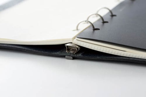 とにかく軽くて薄い本革を使ったシステム手帳 イメージ