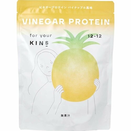 女性向けプロテインおすすめ KINS VINEGAR PROTEIN パイナップル風味 イメージ