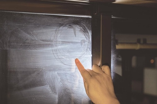 注意点2:窓だけではなく吸盤の取り付け部も予洗いは必須 イメージ