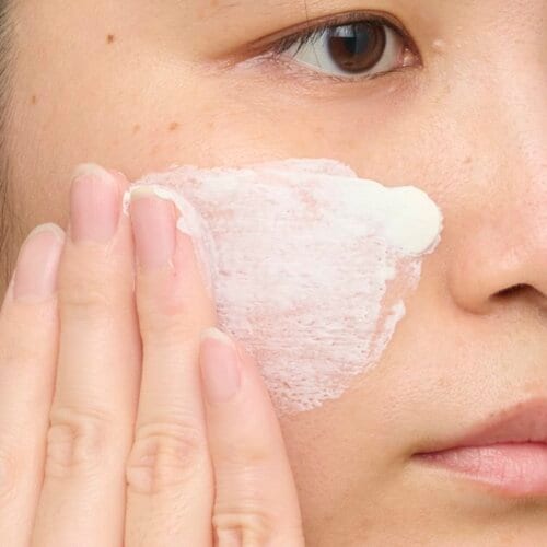 使用感：一部キレイに塗れない部分も 洗い流すパックおすすめ イメージ