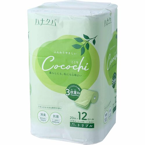 トイレットペーパーおすすめ 丸富製紙 ハナタバ Cocochi イメージ1
