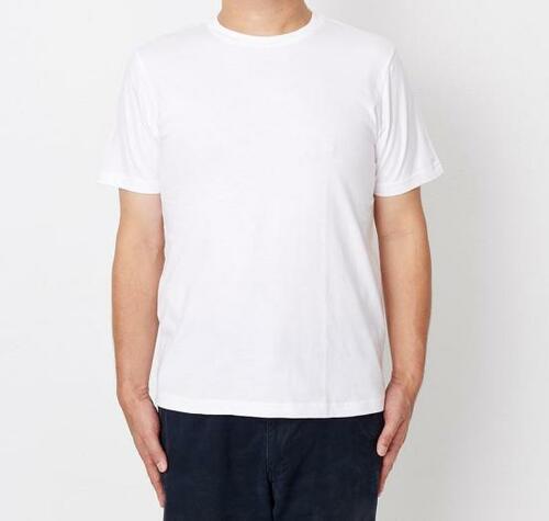 無印良品「インド綿天竺編みクルーネック半袖Tシャツ」4