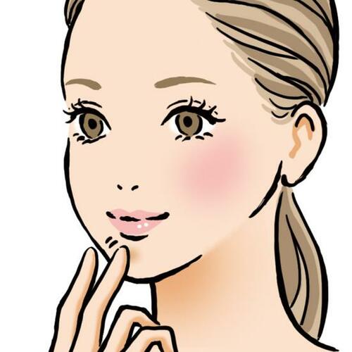 【STEP③】全体的に指でなじませる コンシーラーおすすめ イメージ