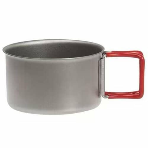 クッカーおすすめ エバニュー チタンカップ400FD RED イメージ