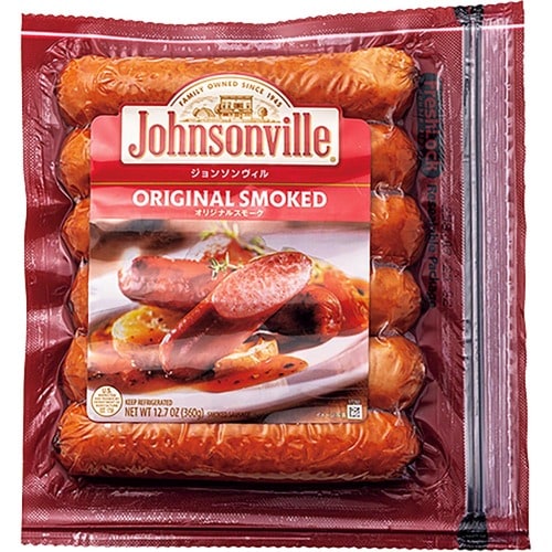 ソーセージおすすめ プリマハム ジョンソンヴィル オリジナルスモーク イメージ