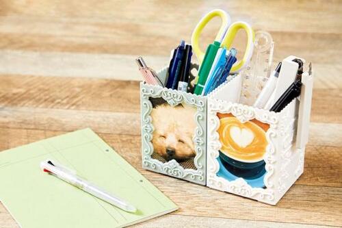 ダイソー「フォトフレーム付ペンスタンド」 イメージ3